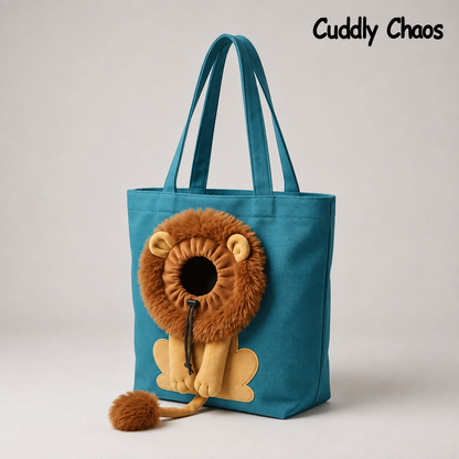 Lion Shaped Cat Carrier Bag